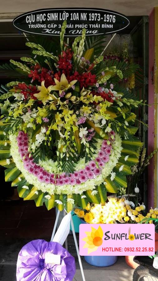 Hoa chia buồn tại shop hoa tươi đà nẵng